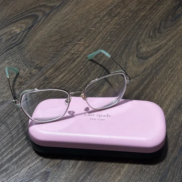 Kate Spade Silver Glasses Sleek Design display picture 2